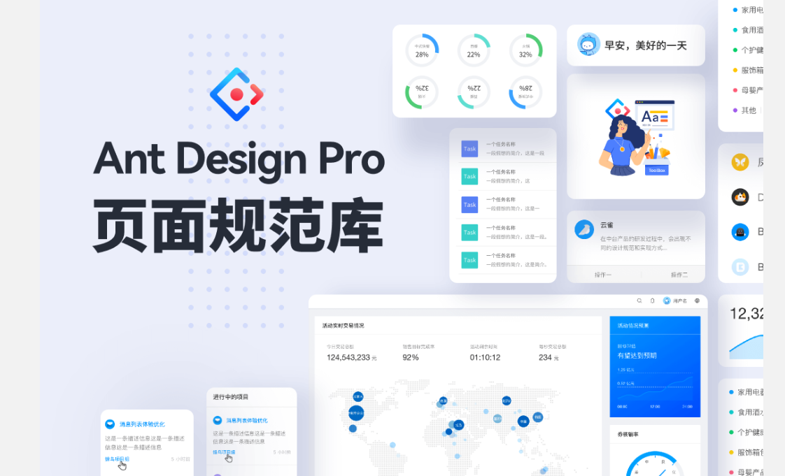 Ant Design(阿里开源前端UI框架及React组件库)企业网-专注于分享建站技术教程企云网
