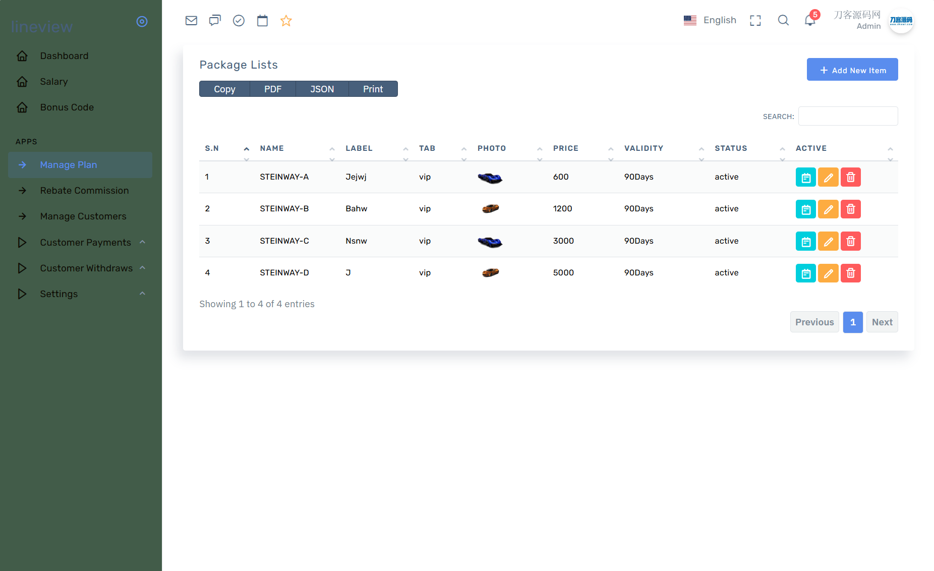 lineview海外汽车投资理财源码/前端html+后端PHP企业网-专注于分享建站技术教程企云网