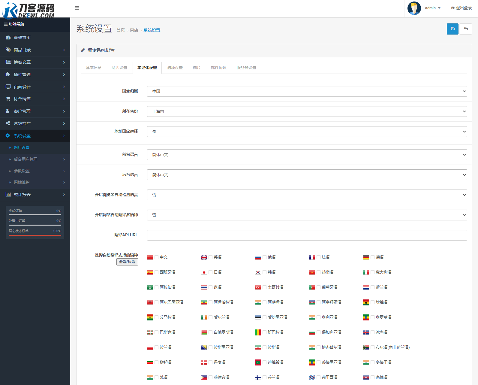 最新多语言跨境商城系统源码 跨境电商系统 全开源企业网-专注于分享建站技术教程企云网